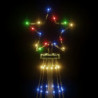LED-Weihnachtsbaum Kegelform Mehrfarbig 732 LEDs 160x500 cm