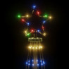 Weihnachtsbaum Kegelform Mehrfarbig 1134 LEDs 230x800 cm