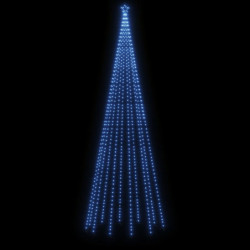 Weihnachtsbaum mit Erdnägeln Blau 732 LEDs 500 cm