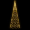 Weihnachtsbaum mit Erdnägeln Warmweiß 3000 LEDs 800 cm