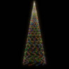 LED-Weihnachtsbaum mit Erdnägeln Mehrfarbig 3000 LEDs 800 cm