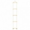 Kinder-Strickleiter Massivholz und PE 30x168 cm