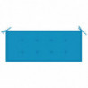 Gartenbank-Auflage Blau 120x50x3 cm
