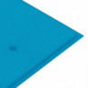 Gartenbank-Auflage Blau 120x50x3 cm