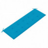Gartenbank-Auflage Blau 150x50x3 cm