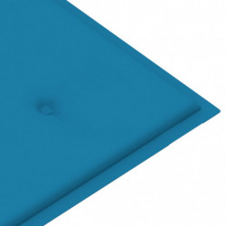 Gartenbank-Auflage Blau 180x50x3 cm