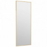 Türspiegel Golden 30x80 cm Glas und Aluminium