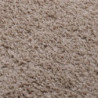 Teppich Shaggy Hochflor Beige 160x230 cm