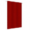 Balkon-Sichtschutz Rot 140x240 cm Oxford-Gewebe