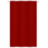Balkon-Sichtschutz Rot 140x240 cm Oxford-Gewebe