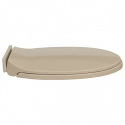 Toilettensitz mit Absenkautomatik Beige Oval