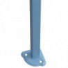 Profi-Partyzelt Xerina Faltbar mit 4 Seitenwänden 3×4m Stahl Blau