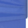 Partyzelt Faltbar mit Seitenwänden Blau 2x2 m