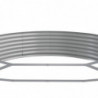 Pflanzkübel Pulverbeschichteter Stahl 450x140x36 cm Grün