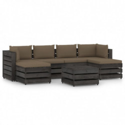 7-tlg. Garten-Lounge-Set...