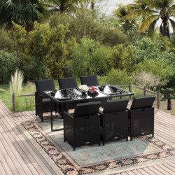 7-tlg. Garten-Essgruppe mit...