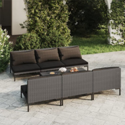 7-tlg. Garten-Lounge-Set...