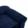 Hundesofa Blau 72x45x30 cm Plüsch