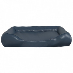 Hundebett Dunkelblau 80x68x23 cm Kunstleder