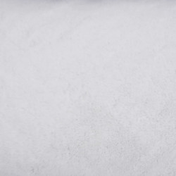 Hundebett Dunkelgrau-Weiß 85,5x70x23 cm Fleece Leinenoptik