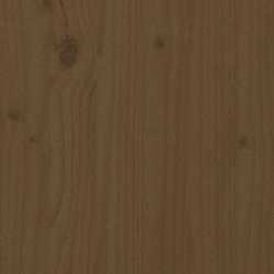 Hundebett Honigbraun 65,5x50,5x28 cm Massivholz Kiefer