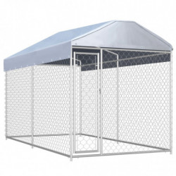 Outdoor-Hundezwinger mit...