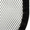 Faltbarer Welpenlaufstall mit Tragetasche Schwarz 145x145x61 cm