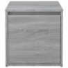 Schubladenbox Grau Sonoma 40,5x40x40 cm Holzwerkstoff
