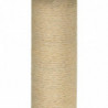 Kratzbaum mit Sisal-Kratzsäule Creme 74 cm
