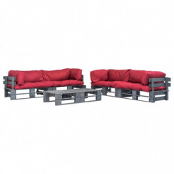 6-tlg. Garten-Lounge-Set...
