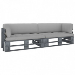 2-Sitzer-Palettensofa mit...
