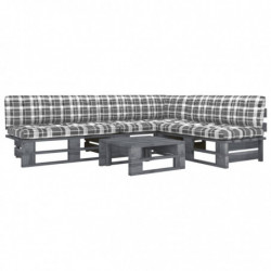 4-tlg. Paletten-Lounge-Set...