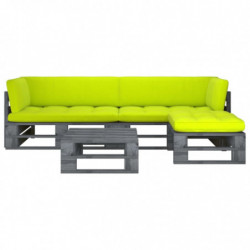 4-tlg. Paletten-Lounge-Set...