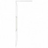 Duschwand für Begehbare Dusche ESG-Glas Steindesign 90x195 cm
