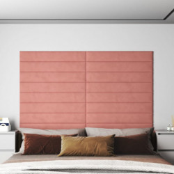 Wandpaneele 12 Stk. Rosa...