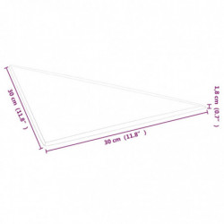 Wandpaneele 12 Stk. Dunkelgelb 30x30 cm Stoff 1,08 m²