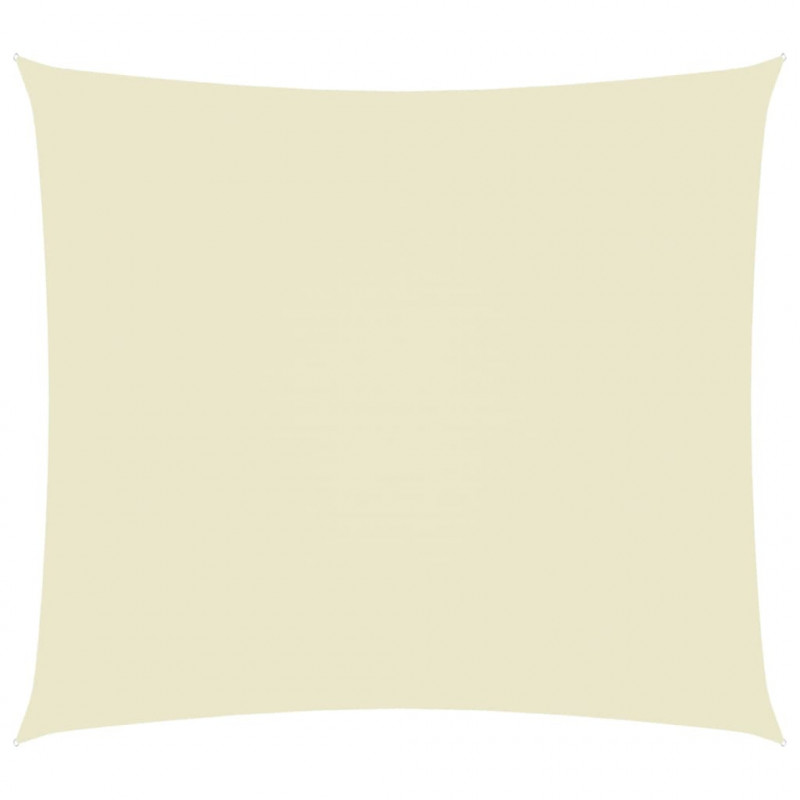 Sonnensegel Oxford-Gewebe Rechteckig 2x3,5 m Creme