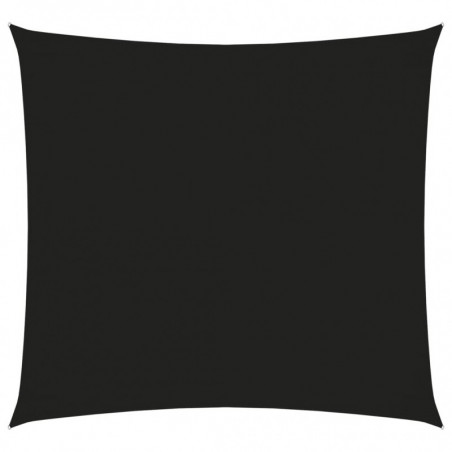 Sonnensegel Oxford-Gewebe Quadratisch 5x5 m Schwarz