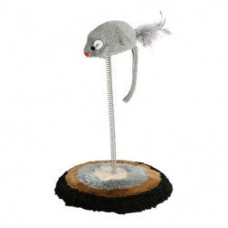 Trixie Maus auf Feder - ca. 14,5 x 22 cm