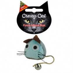 CRAZY CAT Funny Mouse Blau mit 100% Catnip