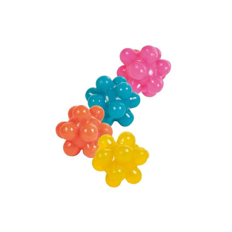 Trixie 4 Noppenbälle aus Gummi - 3 cm