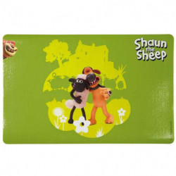 Trixie Napfunterlage Shaun das Schaf - Shaun und Bitzer