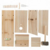 Trixie Bausatz Meisenkasten aus Holz