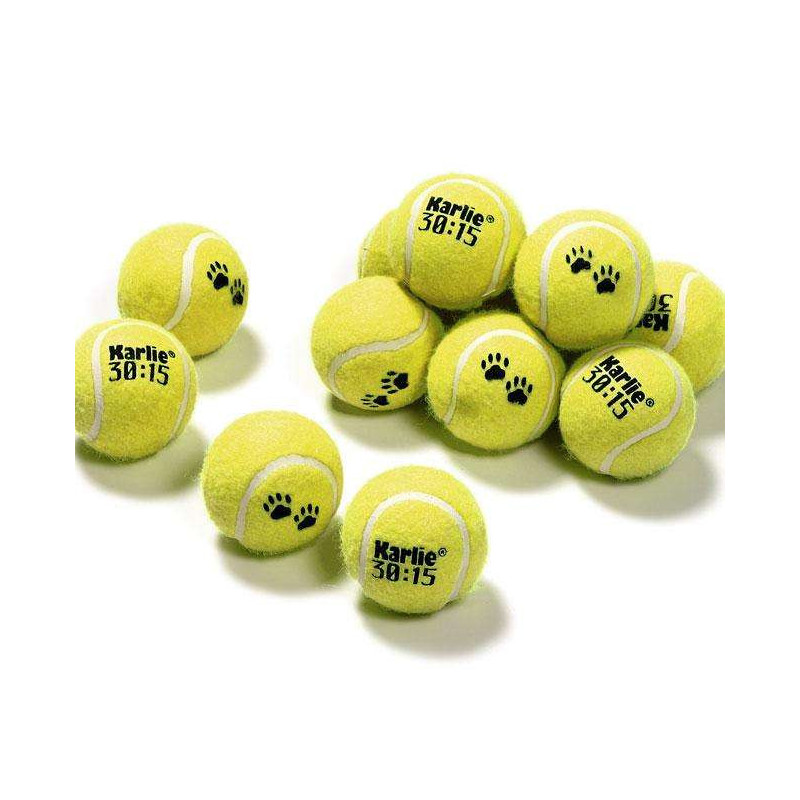 Karlie Tennisball - 12er Set, 6 cm