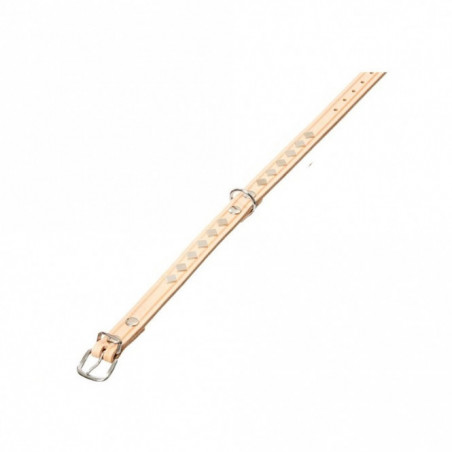 Karlie Rondo Halsband Natur mit Beschlag, 27cm/10mm