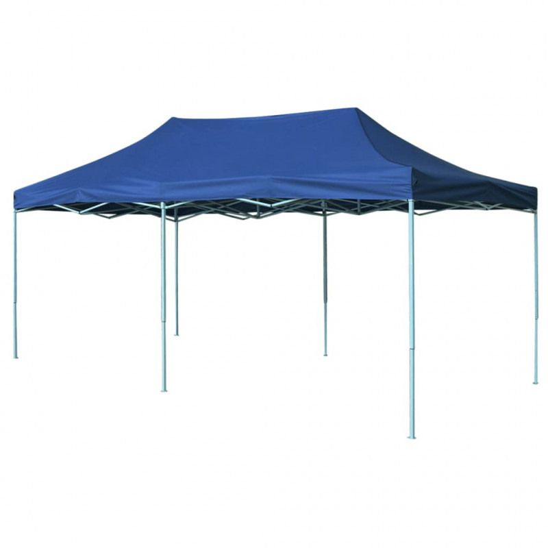 Faltzelt Silvio Pop-Up 3 x 6 m Blau