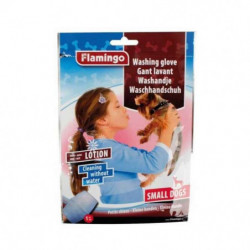 Karlie Flamingo Waschhandschuh mit Lotion für Hunde