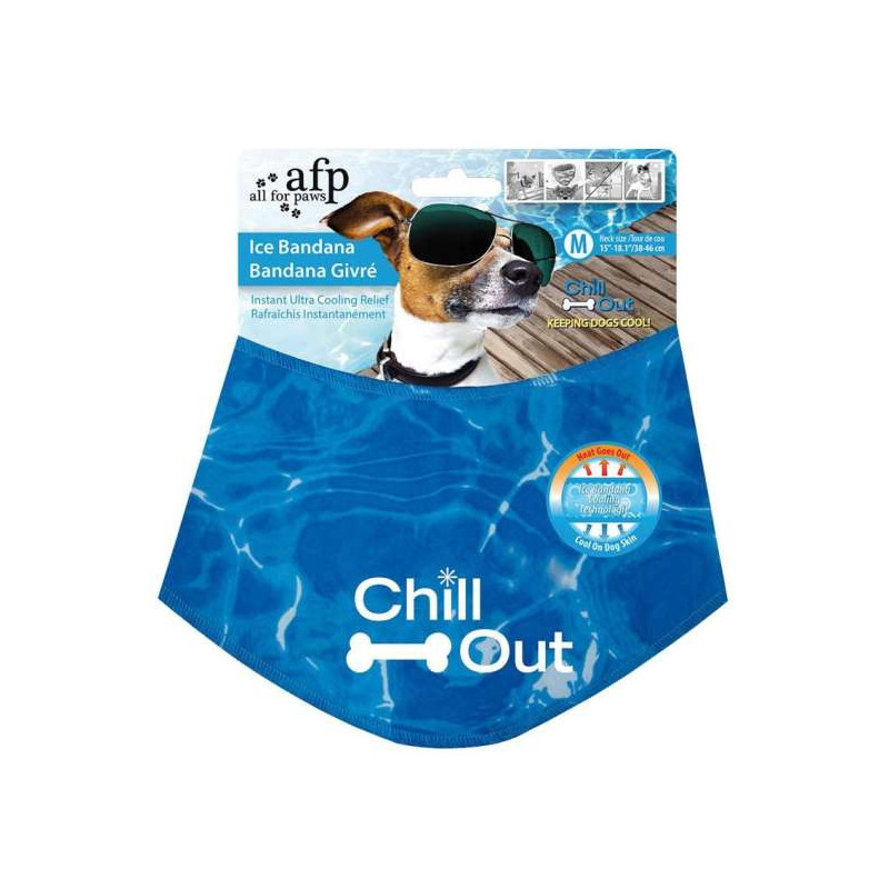 All for Paws Chill Out Ice Bandana- kühlendes Halstuch für Hunde