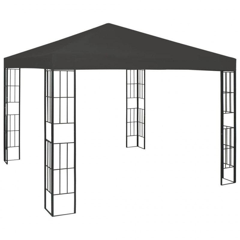 Pavillon Warrick 3×3 m Anthrazit