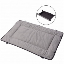 Hundebett Grau 65x100 cm